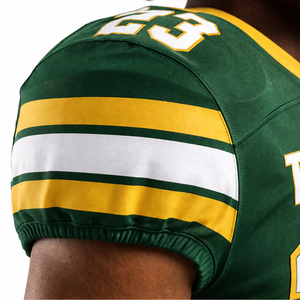 American Football Uniform Set Full Gear Adult Padded Jersey Pants Helmet <b>Gloves</b> Socks Short Custom Team Colors Custom logo - Product Image 4