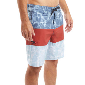 Shorts de sport légers personnalisés imprimés par sublimation, style streetwear, pour le football, la plage et la pêche, avec poches, taille mi-haute - Product Image 3