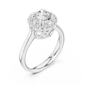 GALERÍA Anillo Promise de 10K en Plata de Ley con Diamante CZ - Product Image 3