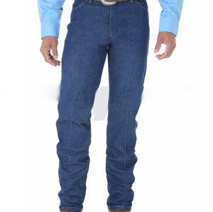 Pantalones Vaqueros de Mezclilla para Hombre, Diseño Moderno, Etiqueta Personalizada, Estilo Vaquero Clásico, Corte Vaquero, Ajuste Original, Resistentes y Duraderos - Product Image 5
