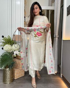 M TO XXL Size Most Attractive New Styles Pattern Stitch Daily & Office Party Special style/ this <b>womens</b> <b>Kurti</b> With 2026 Stole - Product Image 5