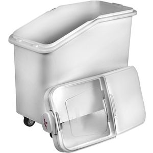 Contenedores de Harina para Cocina de Restaurante de 21 Galones, Aptos para Alimentos, 2 Contenedores para Ingredientes con Ruedas para Almacenamiento de Arroz - Product Image 2