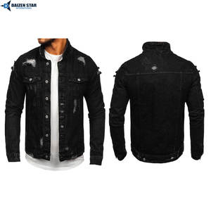 Chaqueta de Mezclilla Ligera Vintage para Hombre, Estilo Casual y Formal, Transpirable y Resistente al Viento - Product Image 4