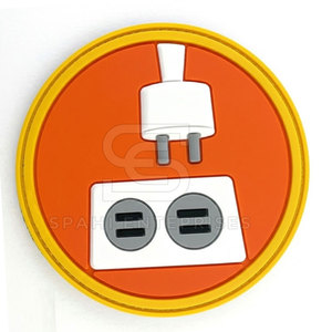 Custom Logo PVC <b>Patches</b> 3D Rubber <b>Patch</b> For <b>Backpack</b> Cap Jacket Uniform And Everyday Accessories Flexible PVC <b>Patches</b> - Product Image 4