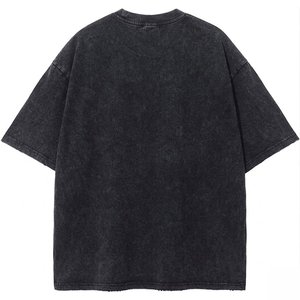 Nuevas Camisetas Personalizadas con Logotipo para Hombre, Camisetas de Algodón de Alta Calidad, Manga Corta, Holgadas, Transpirables, con Hombros Caídos, Estilo Urbano - Product Image 2