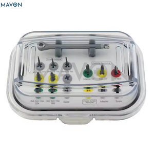 Kit de Cirugía Oral y Ortodoncia de Acero Inoxidable de Alta Calidad, 33 Piezas, Manual, Juego de Instrumentos Avanzados para Implantes Dentales, Color Rosa Quirúrgico - Product Image 4