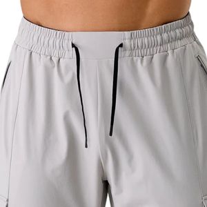 Men's <b>Light</b> Gray Cargo Jogger Pants Stretch Athletic <b>Trousers</b> Multi Pocket Casual Workout Gym Activewear Wear - Product Image 6