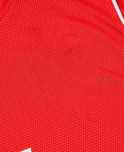Camiseta de Fútbol Roja Personalizada para Hombre, Número 7, Cuello Redondo, Manga Corta, Malla Transpirable, Ajuste Regular para Adultos, Impresión Sublimada - Product Image 5