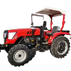 Venta de tractores Huaxia HX 504 versión 4x4 de 50HP con cabina, maquinaria agrícola industrial. - Product Image 4