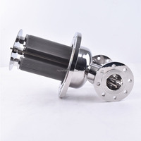 Filter Gas Hidrogen 0.1μm Kustom OEM Bekas Pakai, Elemen Lurus Baja Tahan Karat 316/304, Pemurni Gas Panas dengan Komponen Inti Pompa
