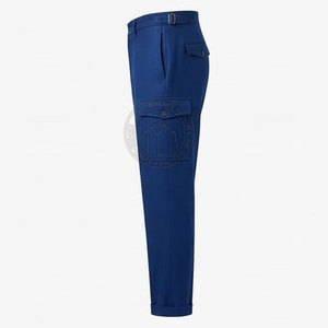 Pantalón Militar Alemán de Calidad Premium, Diseño de Reproducción Vintage, Lona Recta, Ecológico, Ligero, Cintura Ajustada, Acabado Resistente - Product Image 3