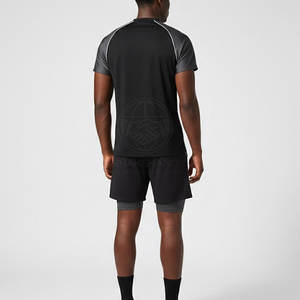 Ensemble T-shirt et short de sport pour homme de qualité supérieure, tissu durable, idéal pour la course à pied, l'entraînement et les activités sportives - Product Image 6