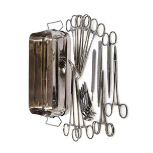 Kit Quirúrgico Veterinario Profesional de Acero Inoxidable para Esterilización Canina, Clase R, para Estérilización de Animales - Product Image 4