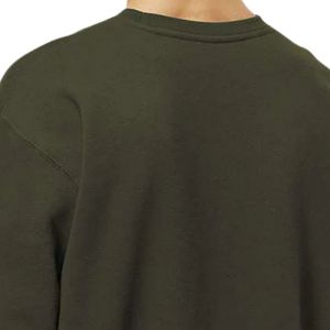 Sweat-shirt col rond épais pour homme en molleton de coton, coupe décontractée, style streetwear, personnalisable, vente en gros - Product Image 4