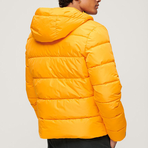 Men Puffer <b>Jacket</b> Premium Insulated Winter Coat Lightweight Quilted Padding Breathable Warm Comfortable Outerwear For Hiking - Product Image 5