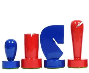 Échecs de luxe de la série Berliner en bois de buis peint, hauteur du roi 3,7 cm, au meilleur prix - Product Image 2