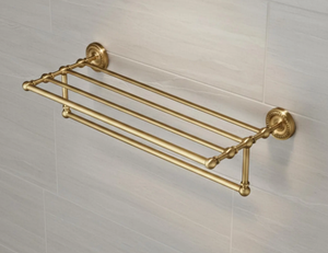 Factory Direct Hot Selling Large Size Metal Wall Mounted Towel Display Bar Holder for Bathroom Use - Product Image 4