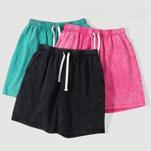 Fabricant de shorts streetwear décontractés, vente en gros, OEM, broderie de logo personnalisé, fournisseur de vêtements en coton French Terry de qualité supérieure - Product Image 3