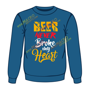 สเวตเตอร์คอกลมแบบสวมหัวสำหรับทุกเพศเสื้อสเวตเตอร์ลำลองพิมพ์ลายซับลิเมตออกแบบได้ตามต้องการ - Product Image 5