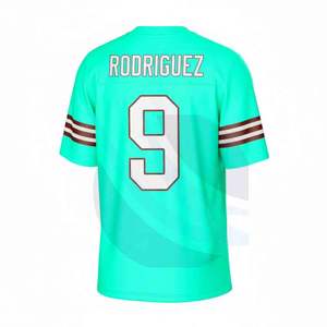 Fábrica de Camisetas de Fútbol Americano SPOFIT, Venta al Por Mayor, Premium, Antibacterianas, de Secado Rápido, con Transferencia Térmica, Tallas Grandes, Unisex - Product Image 4