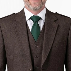 Chaqueta Kilt de Tweed Argyle, Lana Serge, Estilo Escocés, para Fiestas, Chaquetas Kilt para Hombre - Product Image 6