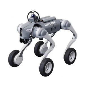 Robot Perro Inteligente Unitree Go2-W Edición Inteligente con Interacción por Voz con Modelo GPT, Sistema de Seguimiento ISS <span class=keywords><strong>2.0</strong></span>, ESIM 4G para Control Remoto - Product Image 1
