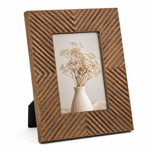 Wholesale Hand Carved Wooden Photo <b>Frame</b> Fine Quality <b>Wood</b> <b>Picture</b> <b>Frame</b> Tabletop Decorative Textured <b>Wood</b> <b>Frames</b> for Home - Product Image 1