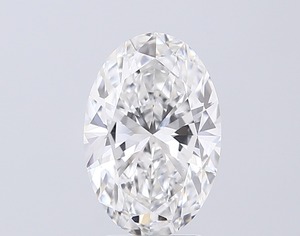 Diamant de laboratoire ovale de 2,51 carats, qualité Elite VVS2, polissage excellent, gemme synthétique ultra-premium et éco-responsable pour sertissage sur mesure - Product Image 1