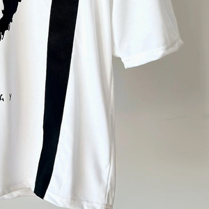 เสื้อยืดคอกว้างทรงหลวมพิมพ์ลายตามสั่งสำหรับผู้ชาย ผ้าถัก ทันสมัย เป็นมิตรกับสิ่งแวดล้อม ยับยาก ไซส์ใหญ่ - Product Image 3
