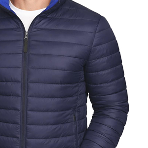 Custom Bubble Puffer Jacket for Men <b>Winter</b> Warm Padded Outdoor <b>Coat</b> Lightweight Casual Streetwear OEM ODM Private Label Supplier - Product Image 3