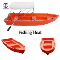 Bateau de sauvetage en plastique PE haute vitesse 3,1 m, durable, à deux couches, pour la pêche, la recherche et le sauvetage, bateau à rames