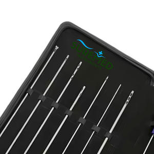 Ensemble de canules de liposuccion manuelles de qualité supérieure en acier inoxydable avec filtre et adaptateur pour instrument de transfert de graisse - Product Image 3