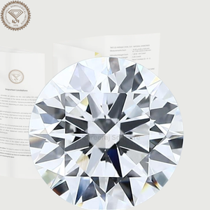 Diamante suelto real de 1.01 quilates, corte brillante redondo, color D, claridad VVS2, certificado IGI, diamante CVD para joyería de compromiso y boda. - Product Image 1