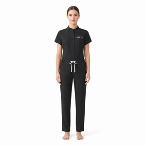 Women Nursing <b>Scrub</b> Set Two Piece Medical Uniform Healthcare Workwear Hospital <b>Nurse</b> <b>Scrubs</b> Top and Pants - Product Image 3