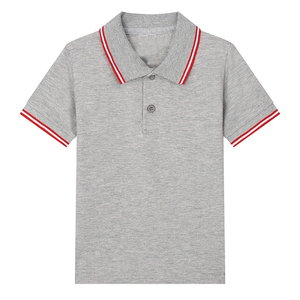 Prix de gros, polos d'uniforme scolaire unisexes avec logo personnalisé, vêtements scolaires en tissu Oxford pour enfants - Product Image 2