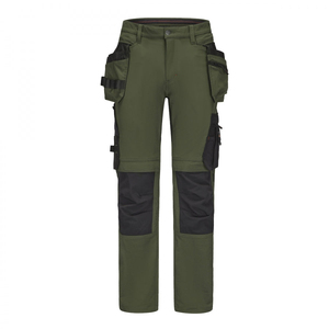 Pantalones de Trabajo de Poliéster sin Costuras de Alta Calidad, Negros, de Alta Visibilidad, Estilo Único, Ropa de Trabajo de Seguridad - Product Image 5