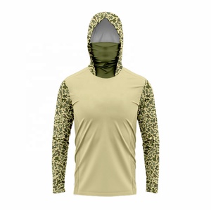 Maillot de football à manches longues pour homme, camouflage bleu, à capuche, ajusté, respirant, en polyester, pour toutes les saisons - Product Image 4