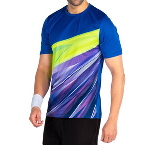 Camiseta Deportiva de Verano, Simple, Superventas, Personalizada con Sublimación, 100% Algodón, Ajuste Holgado, Transpirable, de Secado Rápido, Cuello Redondo - Product Image 1
