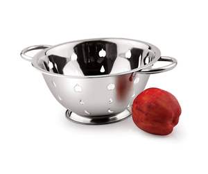 กระชอนสแตนเลสอเนกประสงค์กระชอนลึกอุปกรณ์ในครัวใช้กับเครื่องล้างจานเหล็กปลอดภัย - Product Image 1