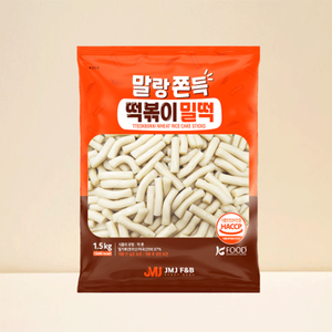 Teokbokki, Palitos de Pastel de Arroz y Trigo, Congelados, en Bolsa de 300g~1.5kg, Bolsa de Plástico Sellable para Exhibición en Tiendas, JMJ F&B, 12 Meses - Product Image 3