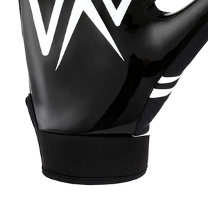 Men American Football Gloves Flexible Wrist Strap Silicone Grip Receiver OEM Custom Sports Wear Gloves - Product Image 4