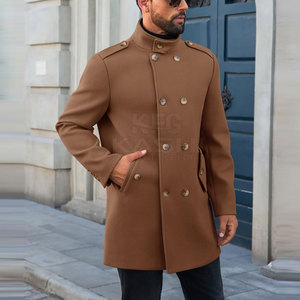 Abrigo Largo de Lana para Hombre, Impermeable, Cortavientos, Cálido y Ligero, para Senderismo, Camping, Viajes y Aventuras al Aire Libre - Product Image 4