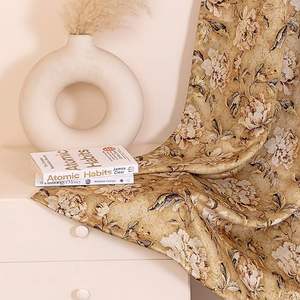 Cortinas Opacas con Estampado Floral Digital, 5 Pies, Aislamiento Térmico y Reducción de Ruido, Juego de 2 - Product Image 2