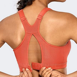 Women's Breathable Light Support Fitness Gym Sport Yoga Bra Customizable Size Color Spandex/Nylon Pakistan Made 2026 New Arrival - Product Image 2