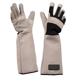 Gants de sécurité en cuir de vachette pleine fleur et néoprène de haute qualité, anti-coupure, anti-vibration, avec manchette de sécurité, pour soudure industrielle - Product Image 6