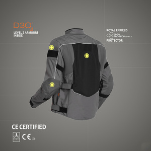 Chaqueta de Motociclista Road Explorer para Hombre, Reforzada y Cosida con Calidad Superior, Modelo 2026, con Cierre de Cremallera, la Más Demandada - Product Image 6