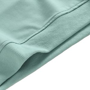 Sweat-shirt à col rond pour garçons, pull en tricot vert uni, hauts à manches longues, vêtements d'extérieur décontractés pour enfants, automne - Product Image 5