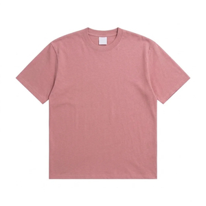 T-shirt unisexe en coton uni, coupe classique, col rond, manches courtes, couleur unie, jersey décontracté, tricoté, écologique, respirant - Product Image 4