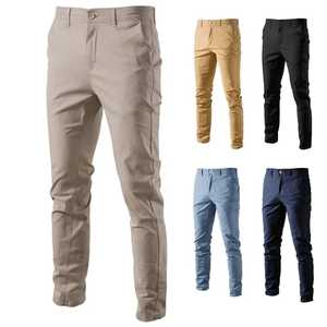 Overoles Sólidos para Hombre, 100% Algodón, Anti-Pilling, Transpirables, Modernos, Casuales, Venta al Por Mayor, Calidad para Exportación, con Logotipo OEM - Product Image 1
