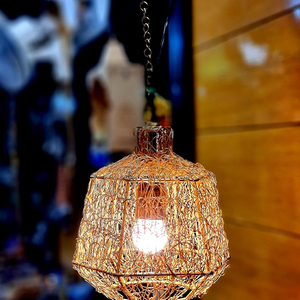 Home Decorative Best Selling Lowest Price Celling Mount Hanging Lantern Pendant <b>Lamp</b> Living Room Balcony Decorative Pendant <b>Lamp</b> - Product Image 2